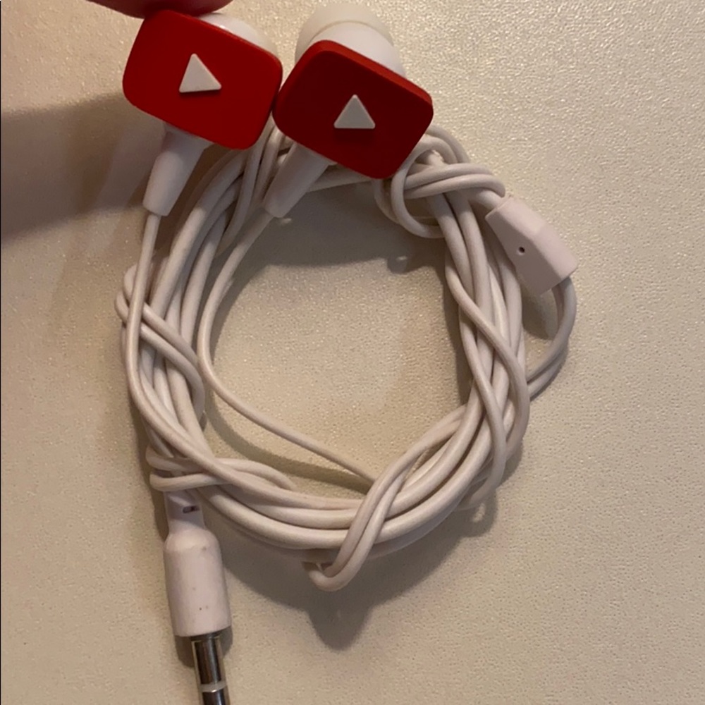 NEW White YouTube Headphones